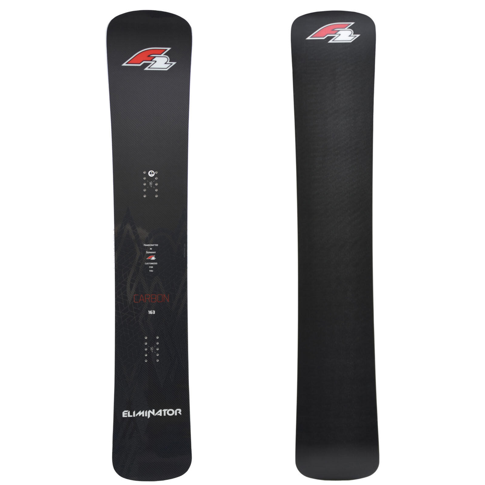 F2 F2   Snowboard Eliminator Carbon  Race 166w cm Schwarz 2024/25