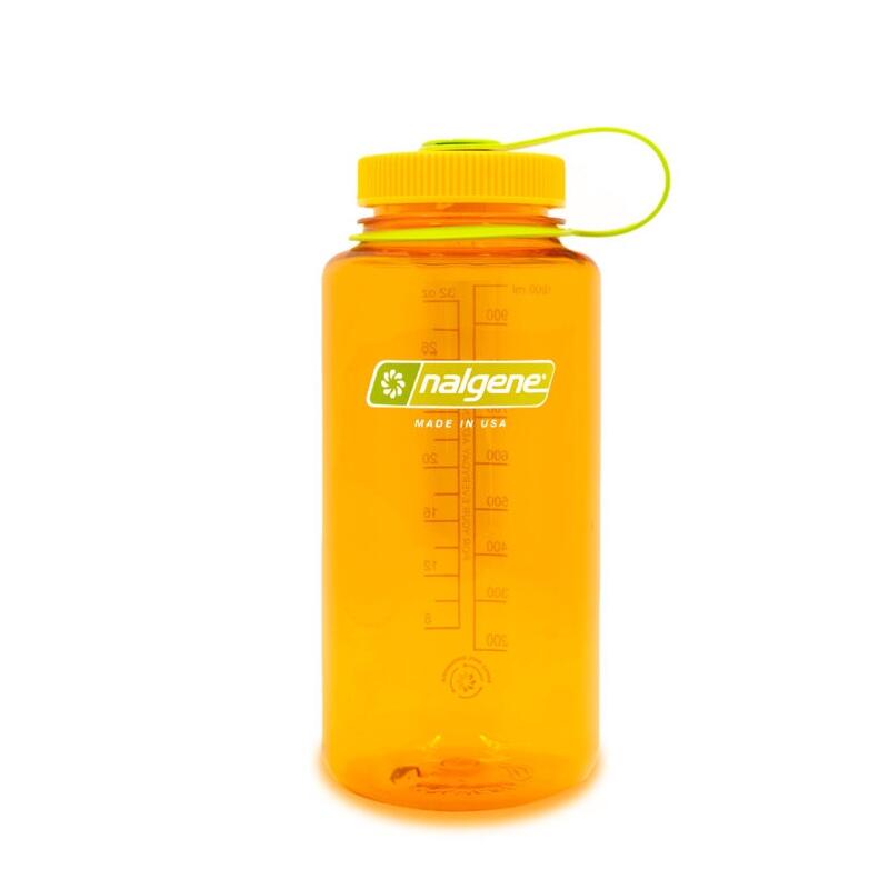 NALGENE Nalgene Wide Mouth Bottle drinkfles 1.0 liter BPA free Oranje
