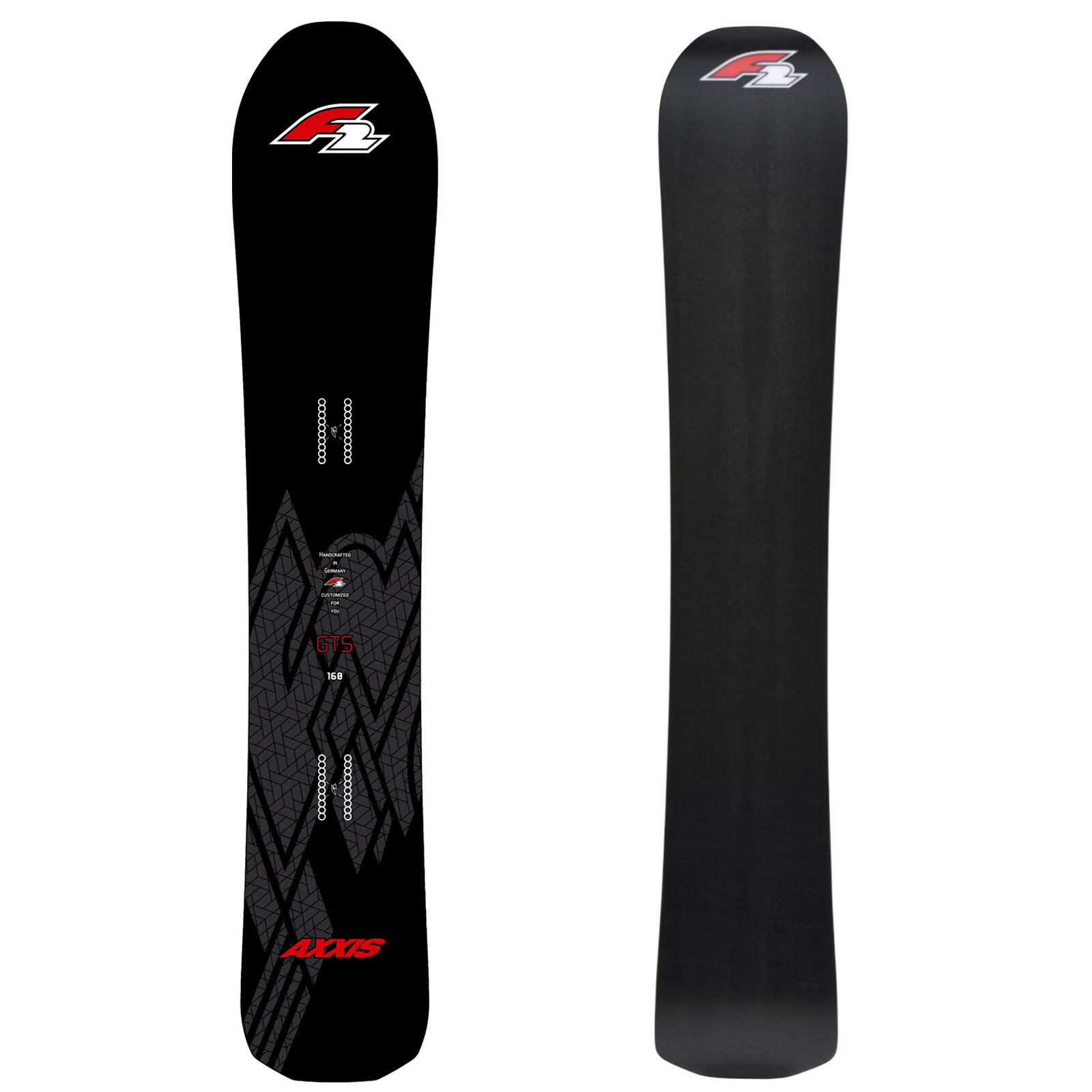 F2 F2   Snowboard Axxis GTS Race 154 cm Schwarz 2024/25