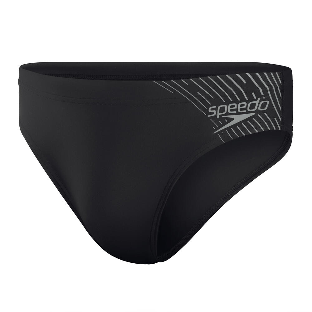 SPEEDO SPEEDO SPEEDO Zwemkledij ECO MEDLEY LOGO 7CM BRIEF BLA/GRE HEREN BlaGre