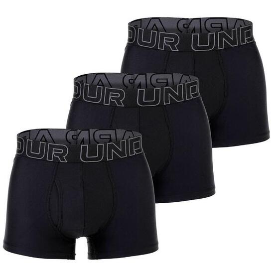 Boxershort Herren 3er Pack Figurbetont-UA PERFORMANCE TECH - SOLID 3 IN 3PK