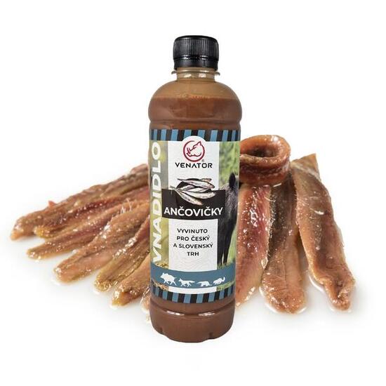 Venator Köder Fisch Nektar Sardellen 0,5l