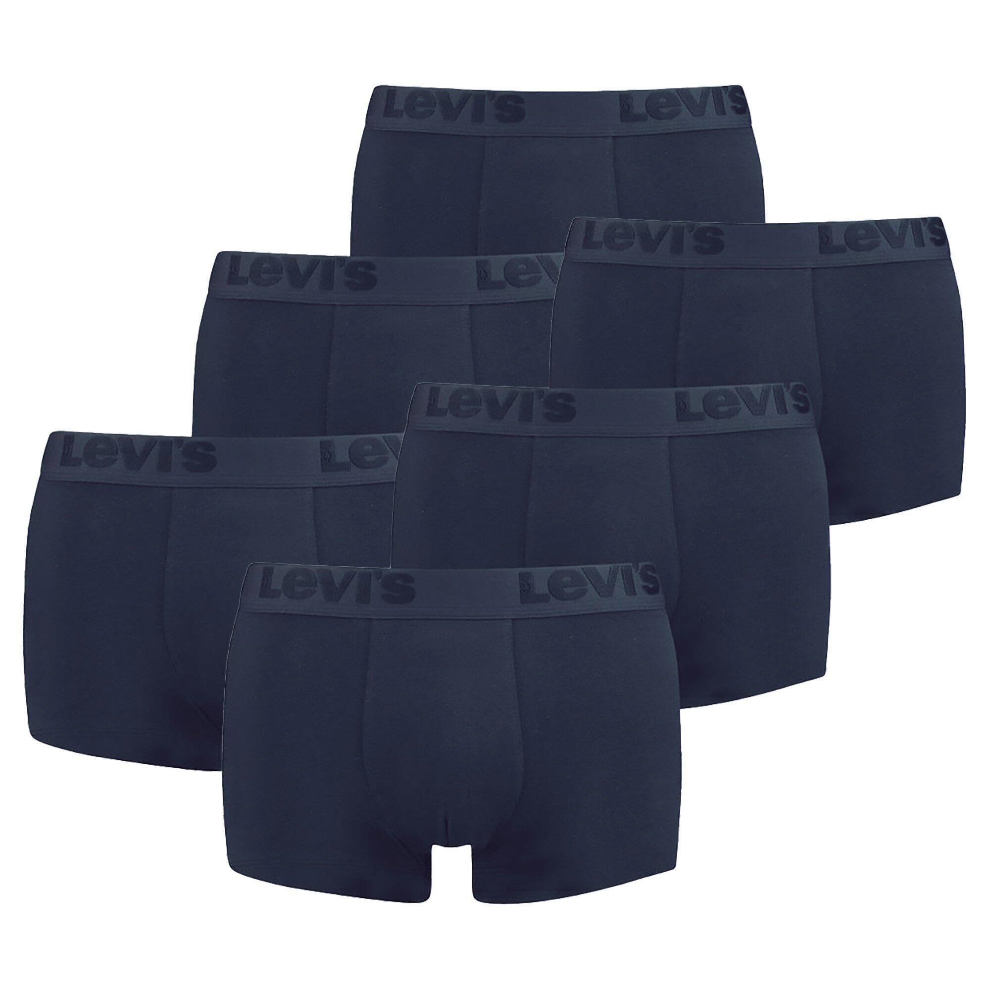 LEVI'S Boxershort Herren 6er Pack Stretch