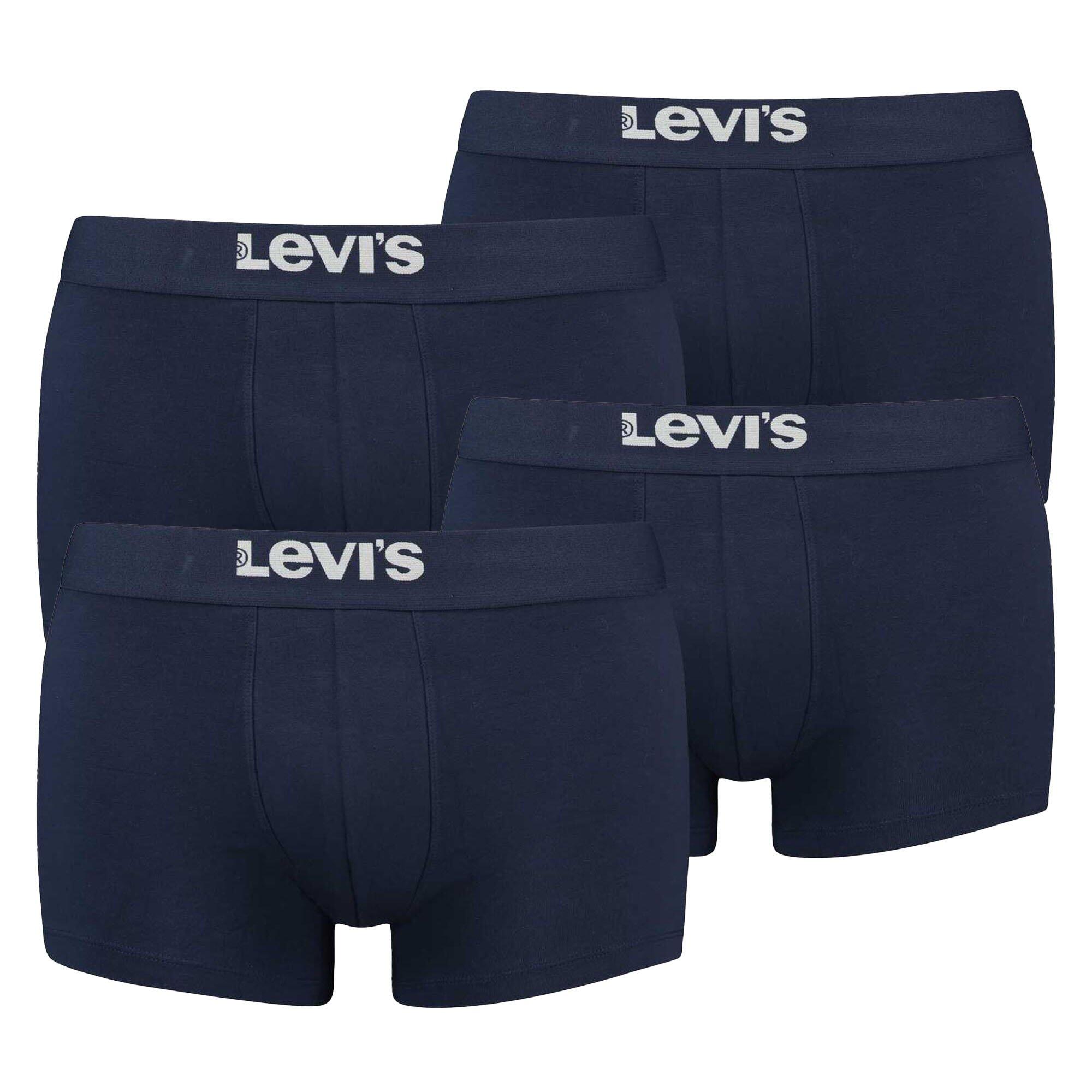 LEVI'S Boxershort Herren 4er Pack Figurbetont