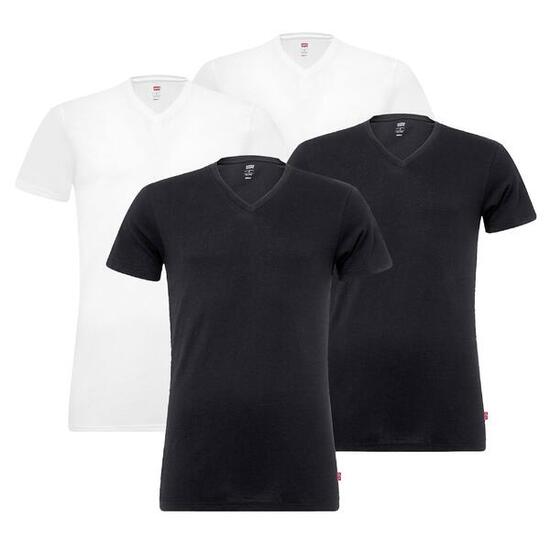 T-Shirt Herren 4er Pack Bequem sitzend