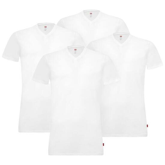 T-Shirt Herren 4er Pack Bequem sitzend