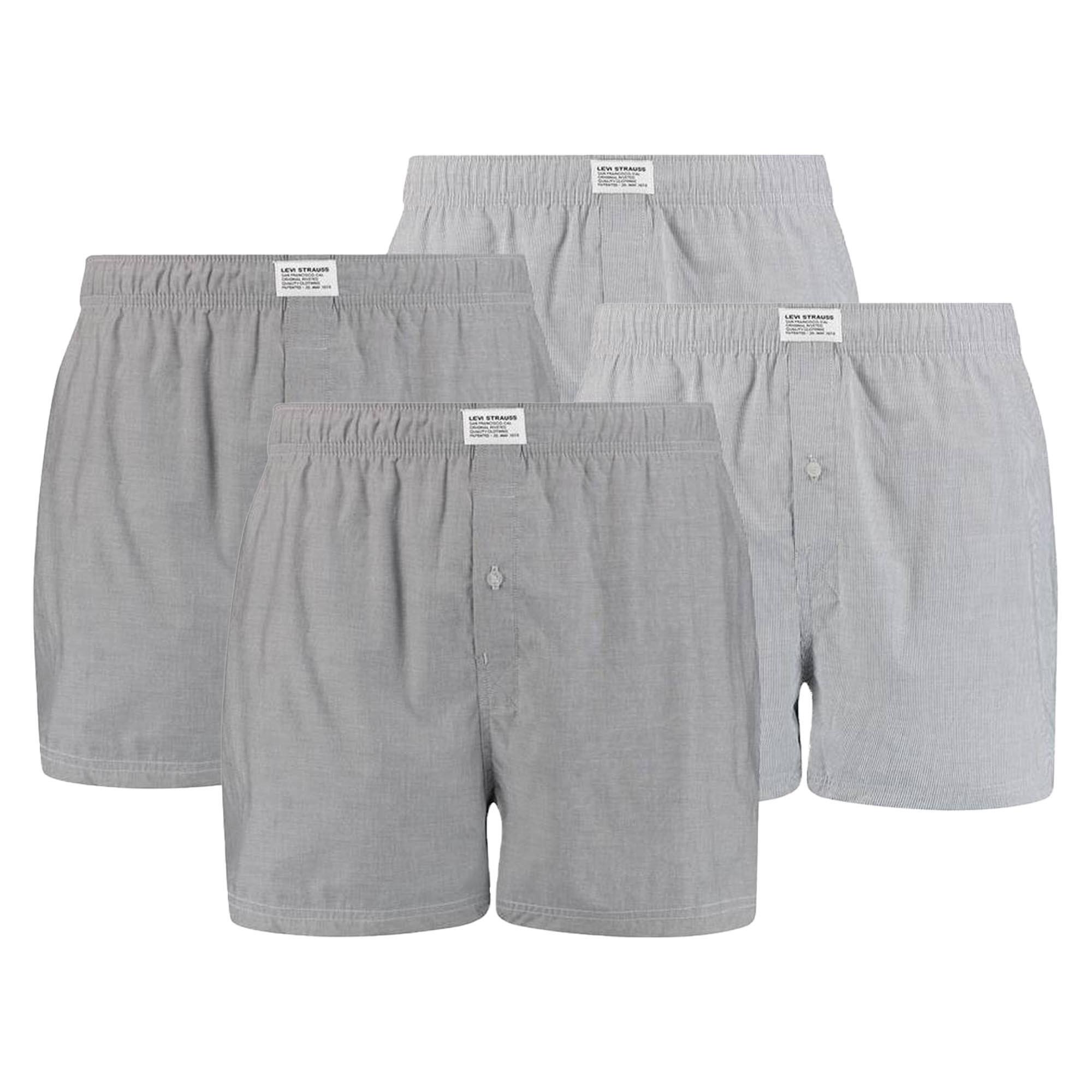LEVI'S Web-Boxershorts Herren 4er Pack Bequem sitzend