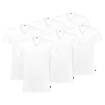 T-Shirt Herren 6er Pack Bequem sitzend