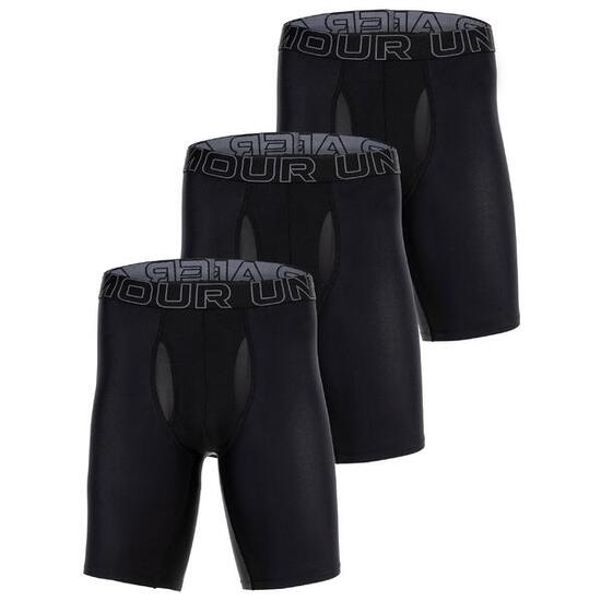 Boxershort Herren 3er Pack Figurbetont-UA PERFORMANCE TECH - SOLID 9 IN 3PK