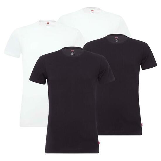 T-Shirt Herren 4er Pack Bequem sitzend