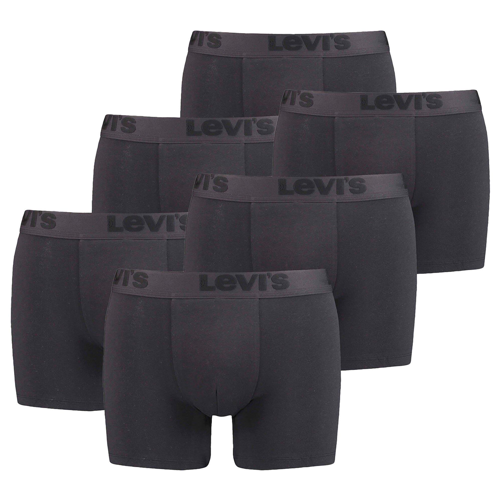 LEVI'S Boxershort Herren 6er Pack Stretch