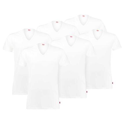T-Shirt Herren 6er Pack Bequem sitzend