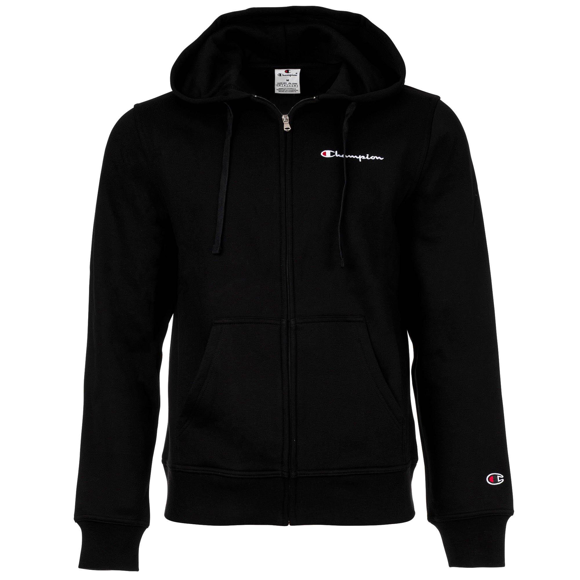 Champion - Veste De Sweat Hommes Coupe Ample - Sweat Zippé - Noir - 52 2xl - Decathlon