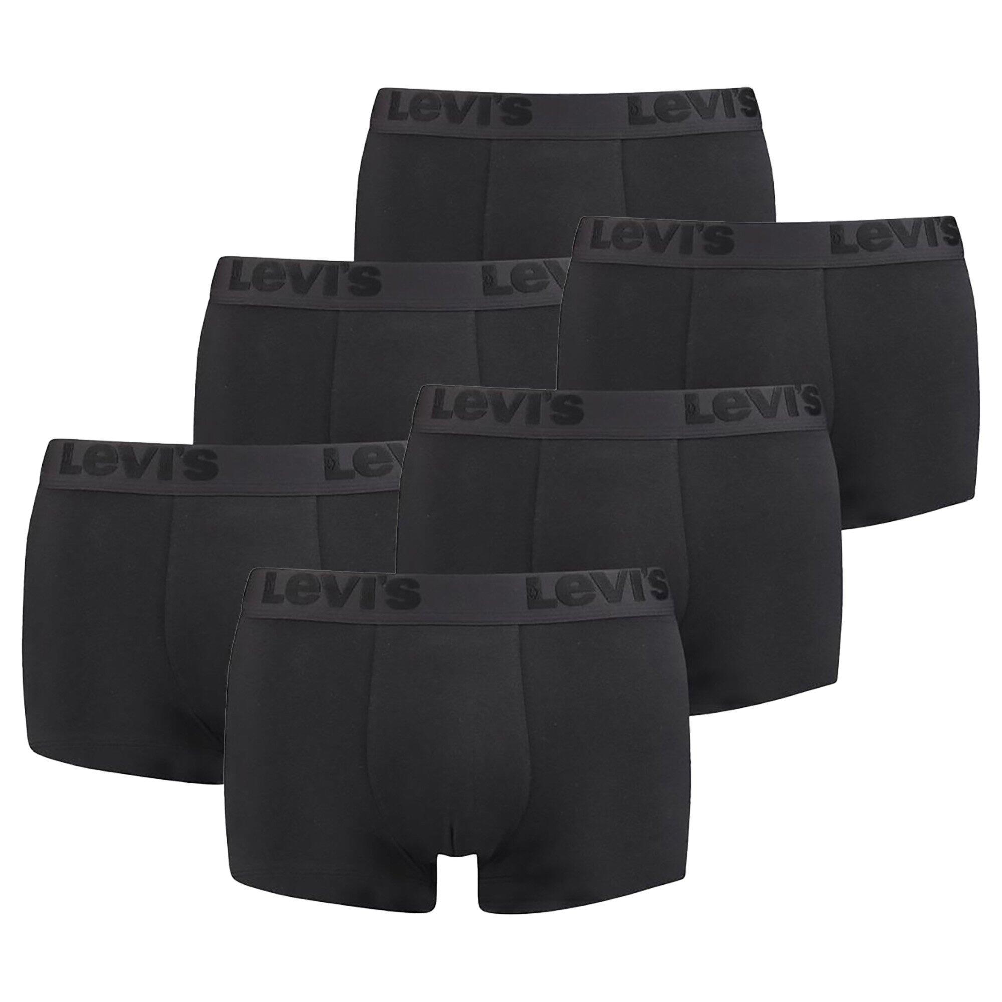 LEVI'S Boxershort Herren 6er Pack Stretch