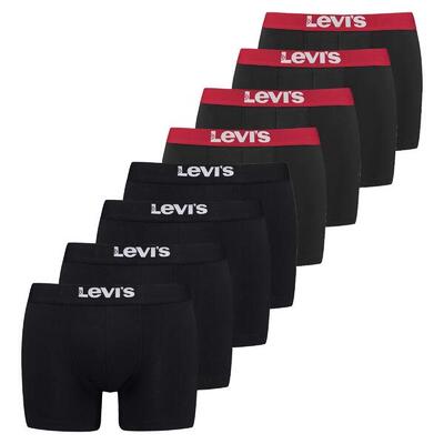 Boxershort Herren 8er Pack Stretch-SOLID BASIC BOXER BRIEF ORG CO 4P ECOM