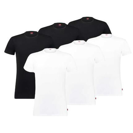 T-Shirt Herren 6er Pack Bequem sitzend