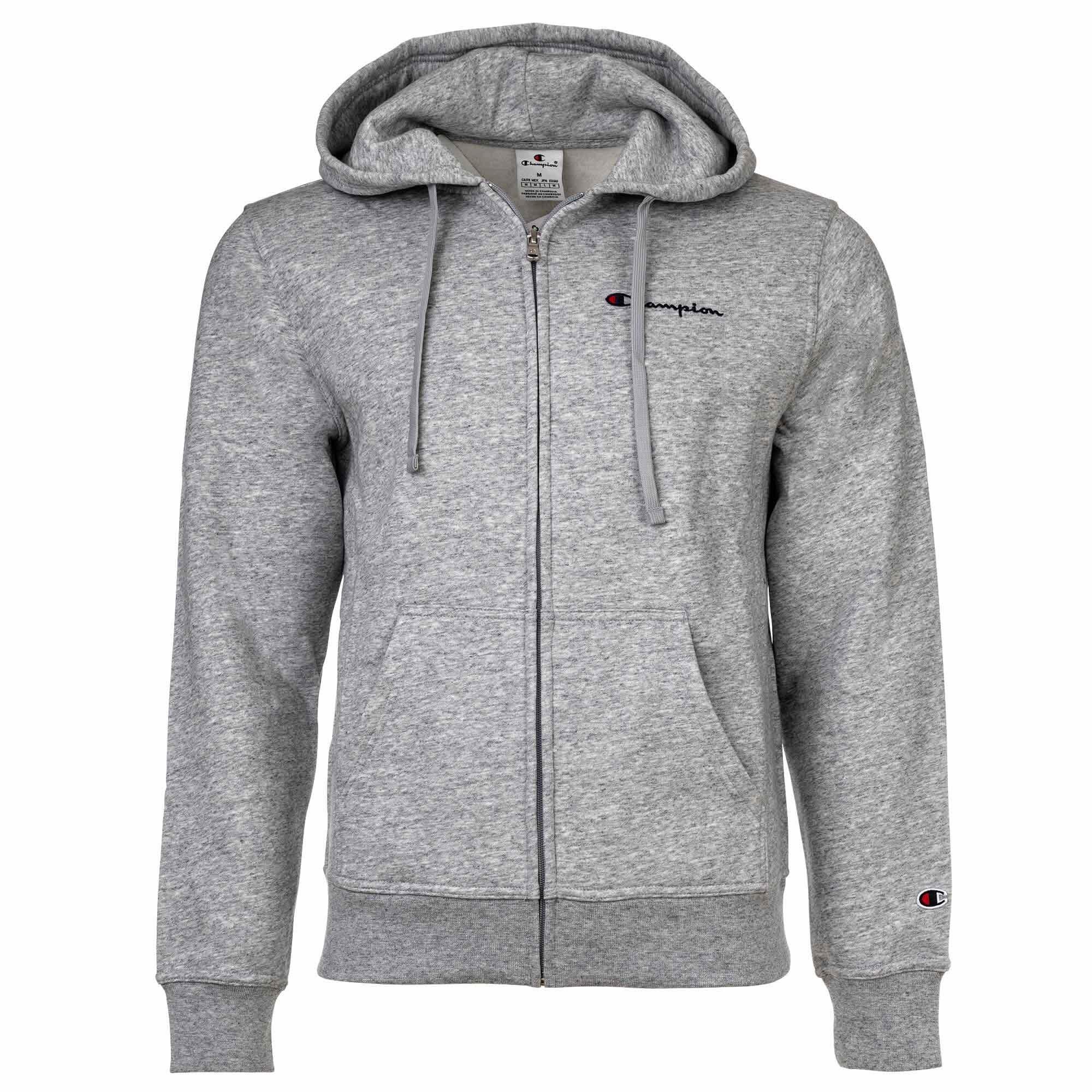Champion - Veste De Sweat Hommes Coupe Ample - Sweat Zippé - Gris|multicolore - Decathlon