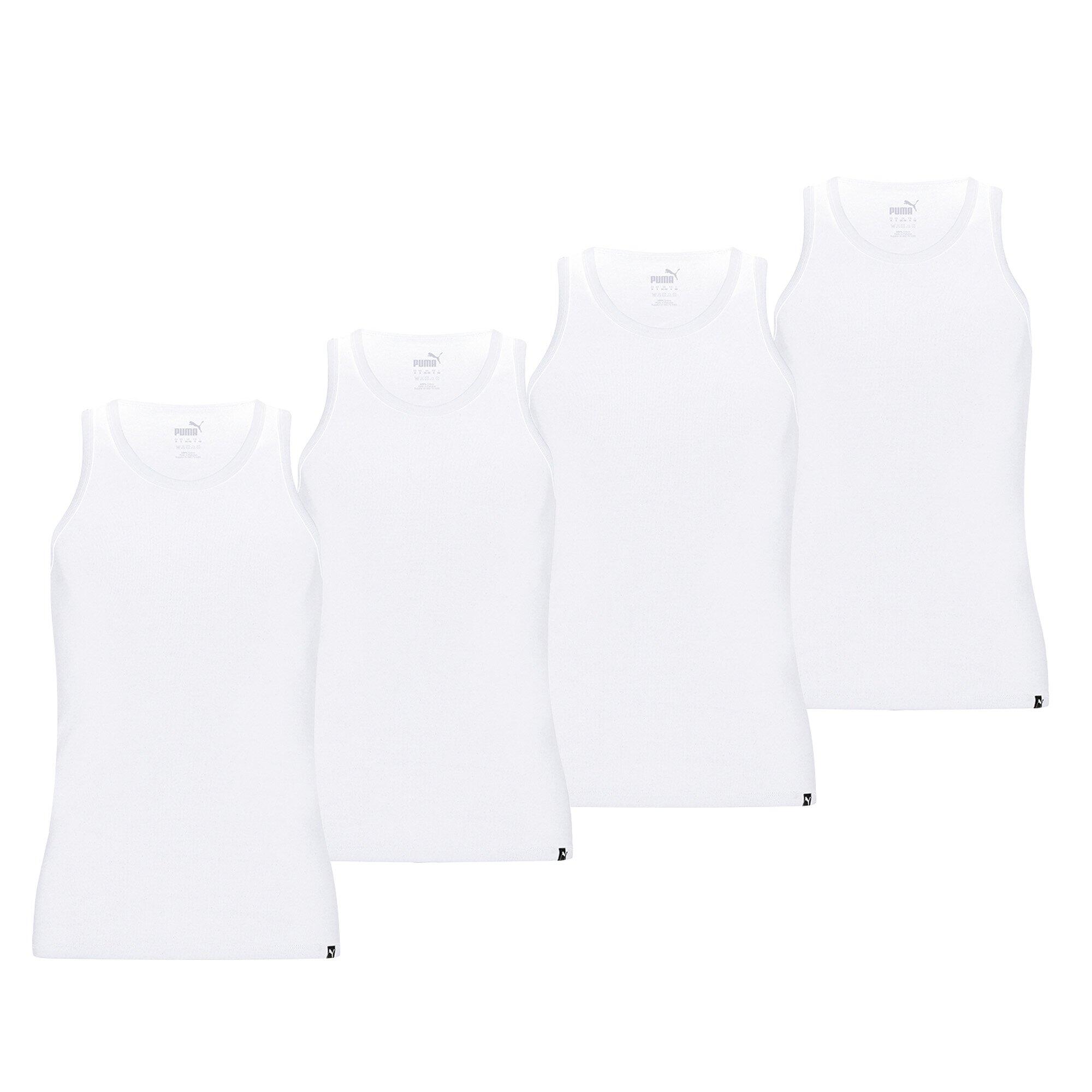 PUMA Unterhemd Herren 4er Pack Stretch