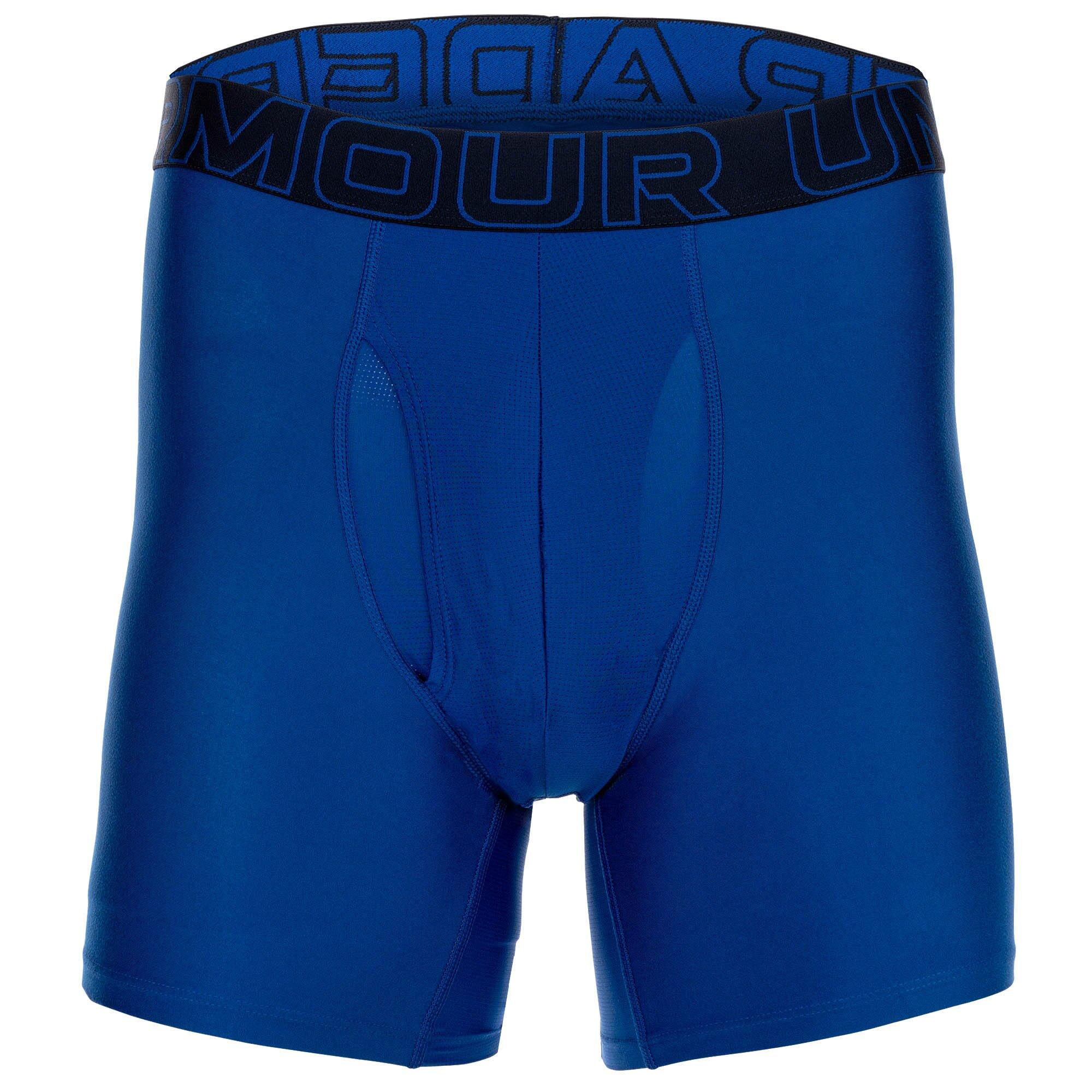 Boxer Hommes Paquet de 3 Conforme à la silhouette-UA PERFORMANCE TECH - SOLID 6 4/7