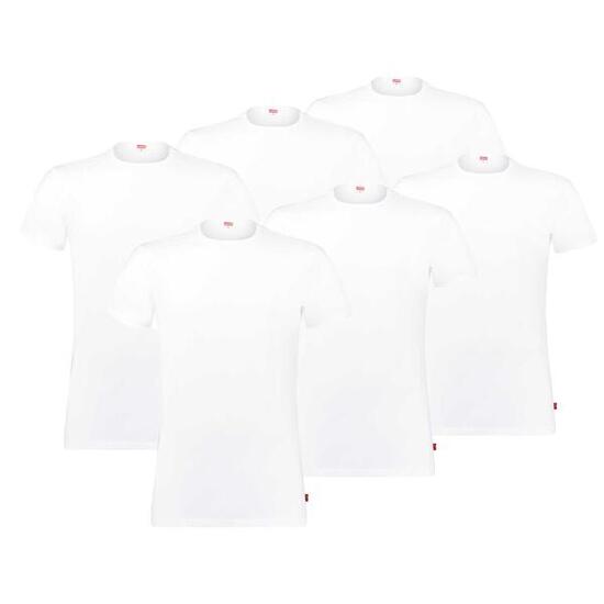 T-Shirt Herren 6er Pack Bequem sitzend
