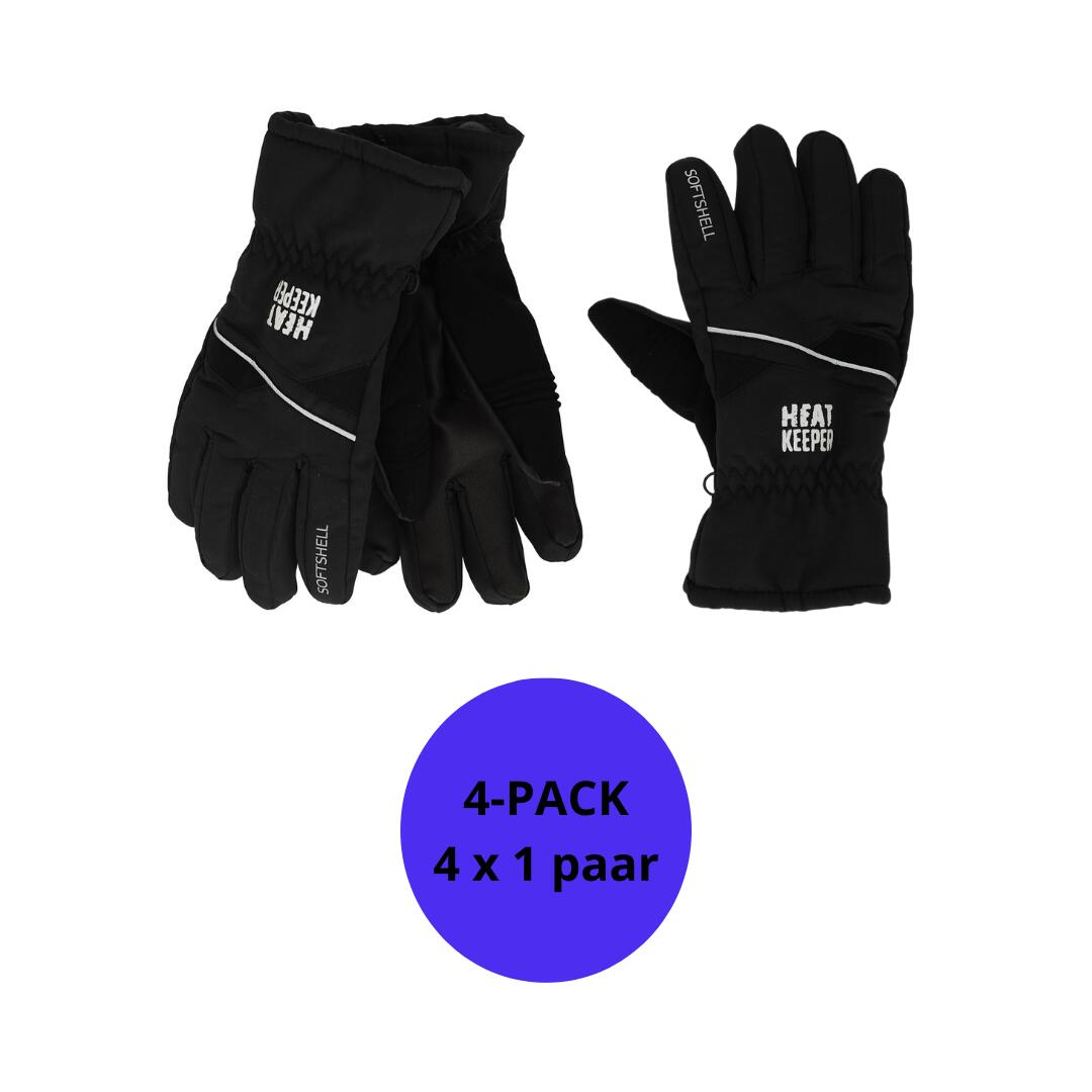 Heat Keeper - Heatkeeper - Gants De Ski Pro Hommes - Noir - 4 Paires - Gants - Noir - 50 Xl/2xl - Decathlon