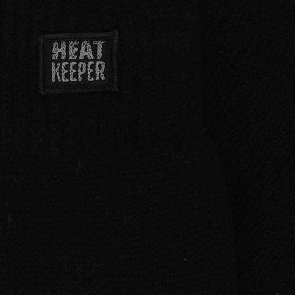Heatkeeper - Gebreide thermo handschoenen - Heren - Zwart - 2-Paar 5/7