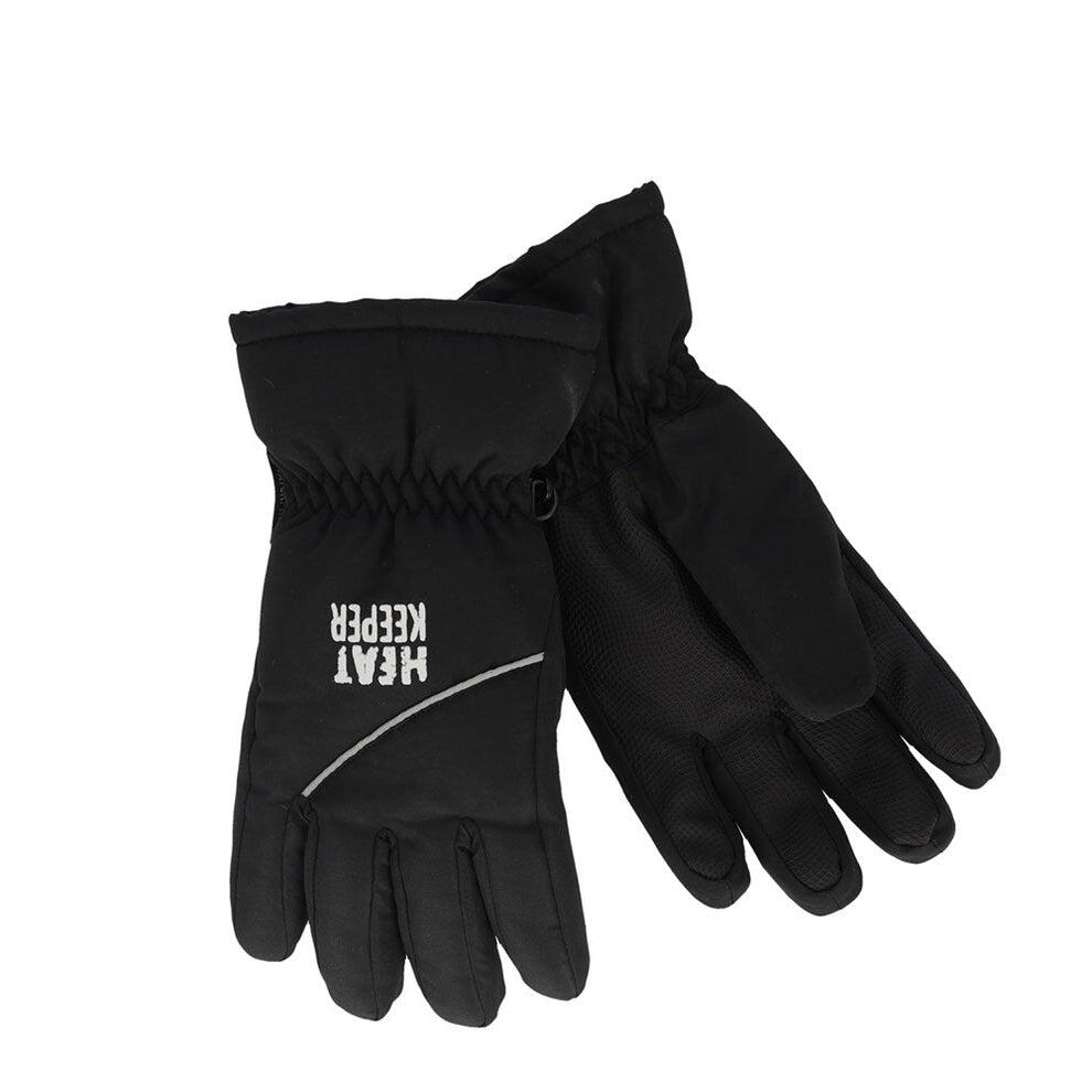Heatkeeper - Skihandschoenen kinderen - Zwart - 2-Paar 2/7