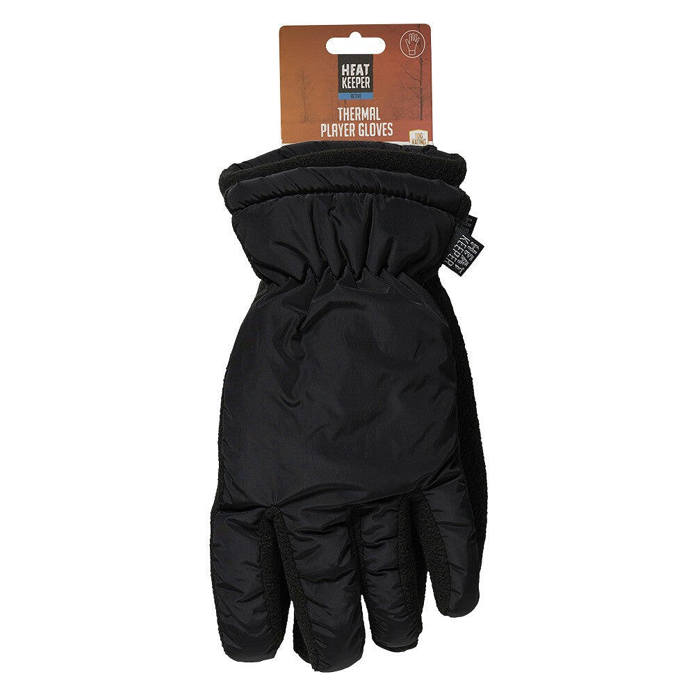 Heatkeeper - Mega thermo handschoenen heren - Zwart - 2-Paar 6/7