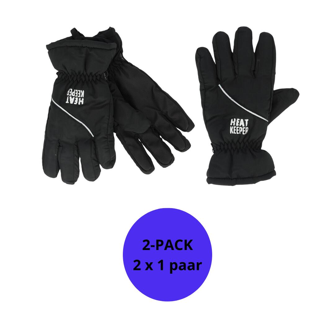 Heat Keeper - Heatkeeper - Gants De Ski Hommes - Noir - 2 Paires - Gants - Noir - 38 S - Decathlon