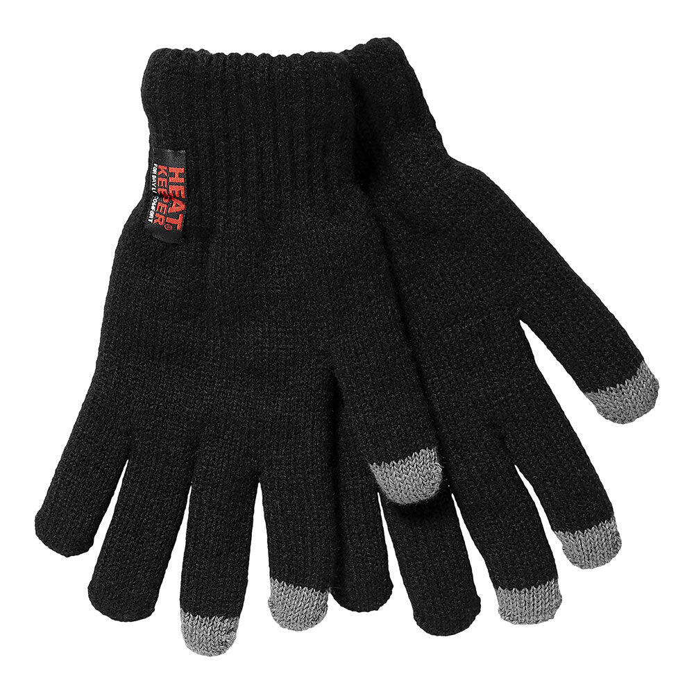 Heatkeeper - Guanti termici da donna con I-touch - Nero - 2 paia 3/7