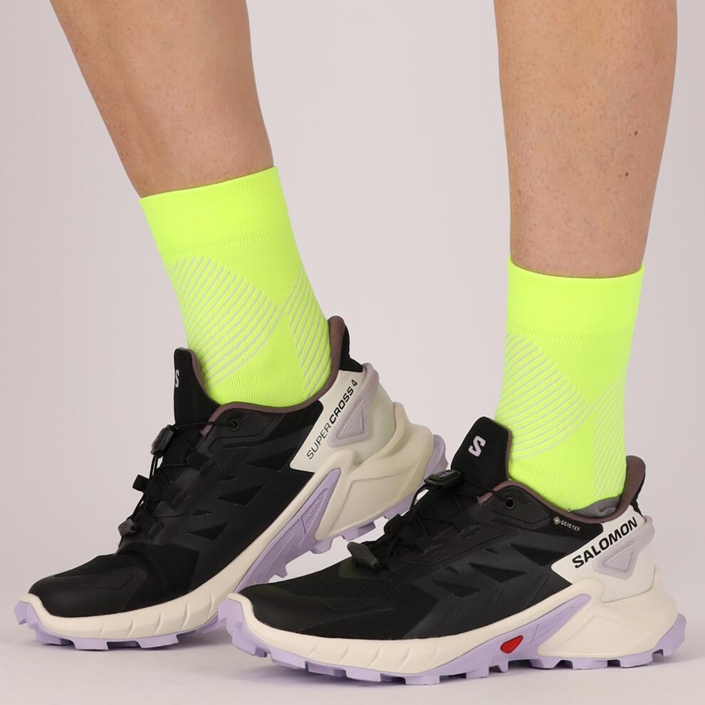 Xtreme – Sport-Kompressions-Viertelsocken – 3er-Pack – Unisex – Multi Gelb 5/7