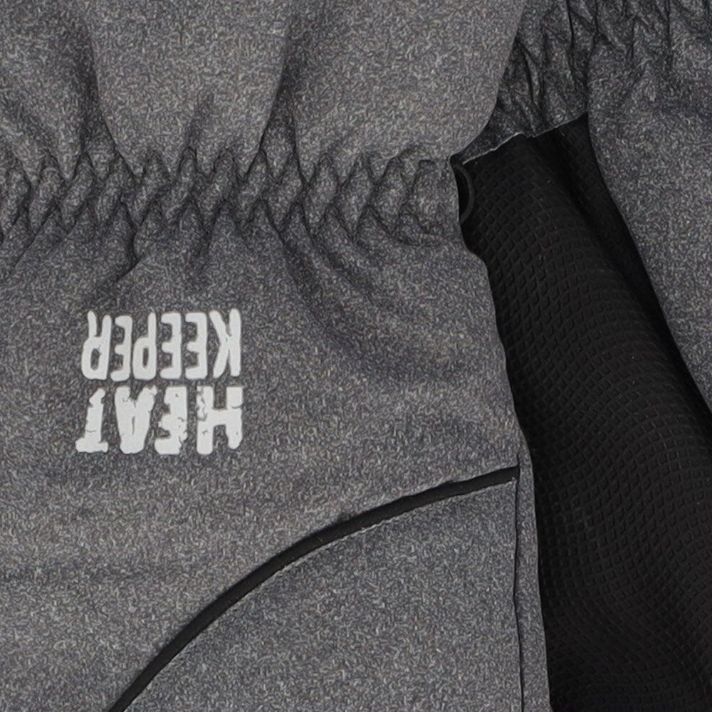 Heatkeeper - Ski handschoenen heren - Grijs - 4-Paar 6/7