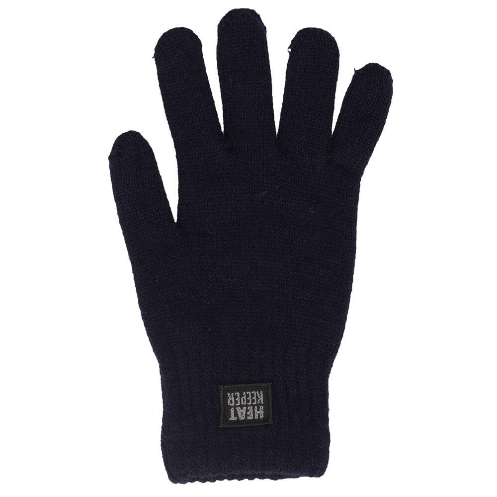 Heatkeeper - Guanti termici lavorati a maglia - Uomo - Blu Navy - 4 paia 4/7