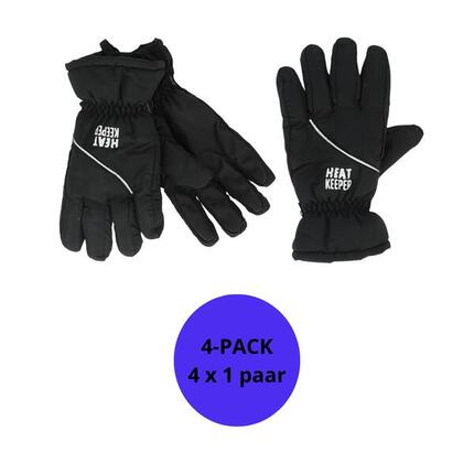 Heatkeeper - Gants de ski femme - Gris - 4 paires
