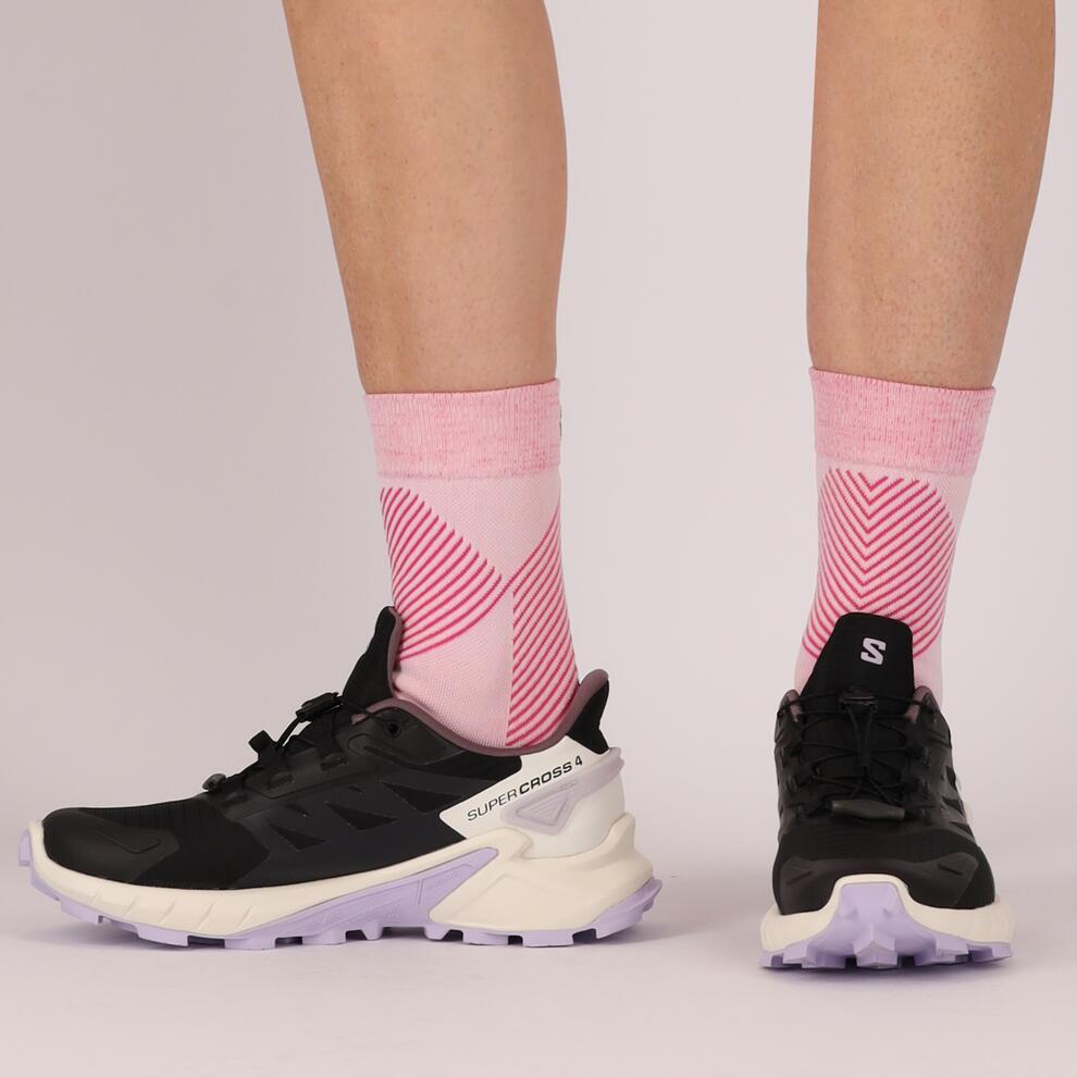 Xtreme – Sport-Kompressions-Viertelsocken – 3er-Pack – Unisex – Multi Pink 2/7