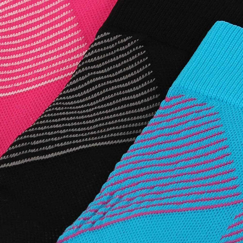 Xtreme - Sport compressie quarter sokken - 6-Pak - Unisex - Multi Roze 5/7