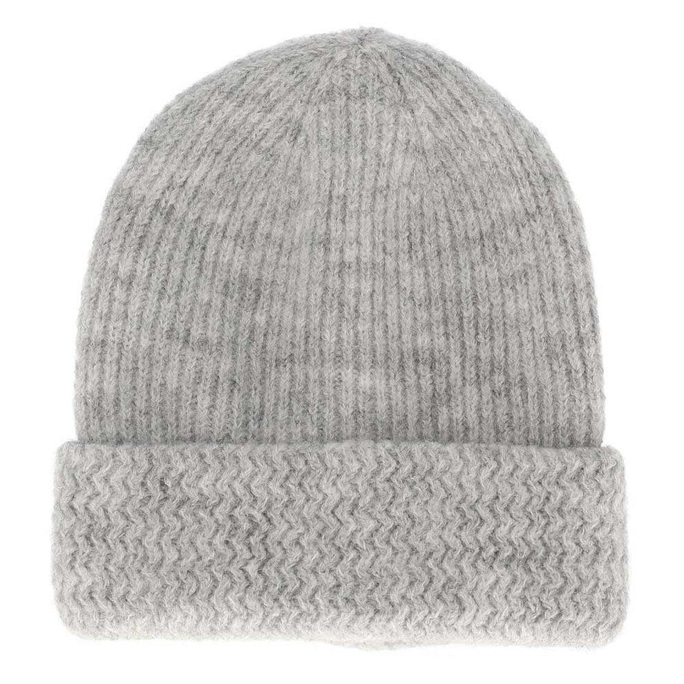 Beanie + Colsjaal meisjes Licht Grijs Winterset One Size 5/5