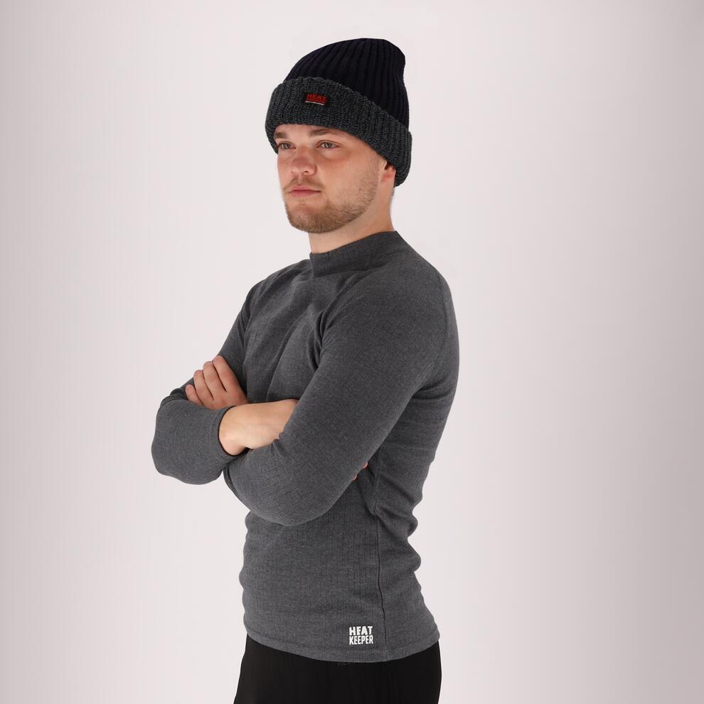 Heatkeeper - Cappello termico da uomo Blu Navy - 4 pezzi 2/7