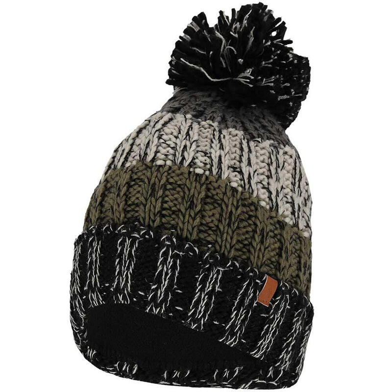 Heatkeeper - Bonnet de ski homme - Fashion Stripes - Multi Noir - Taille Unique