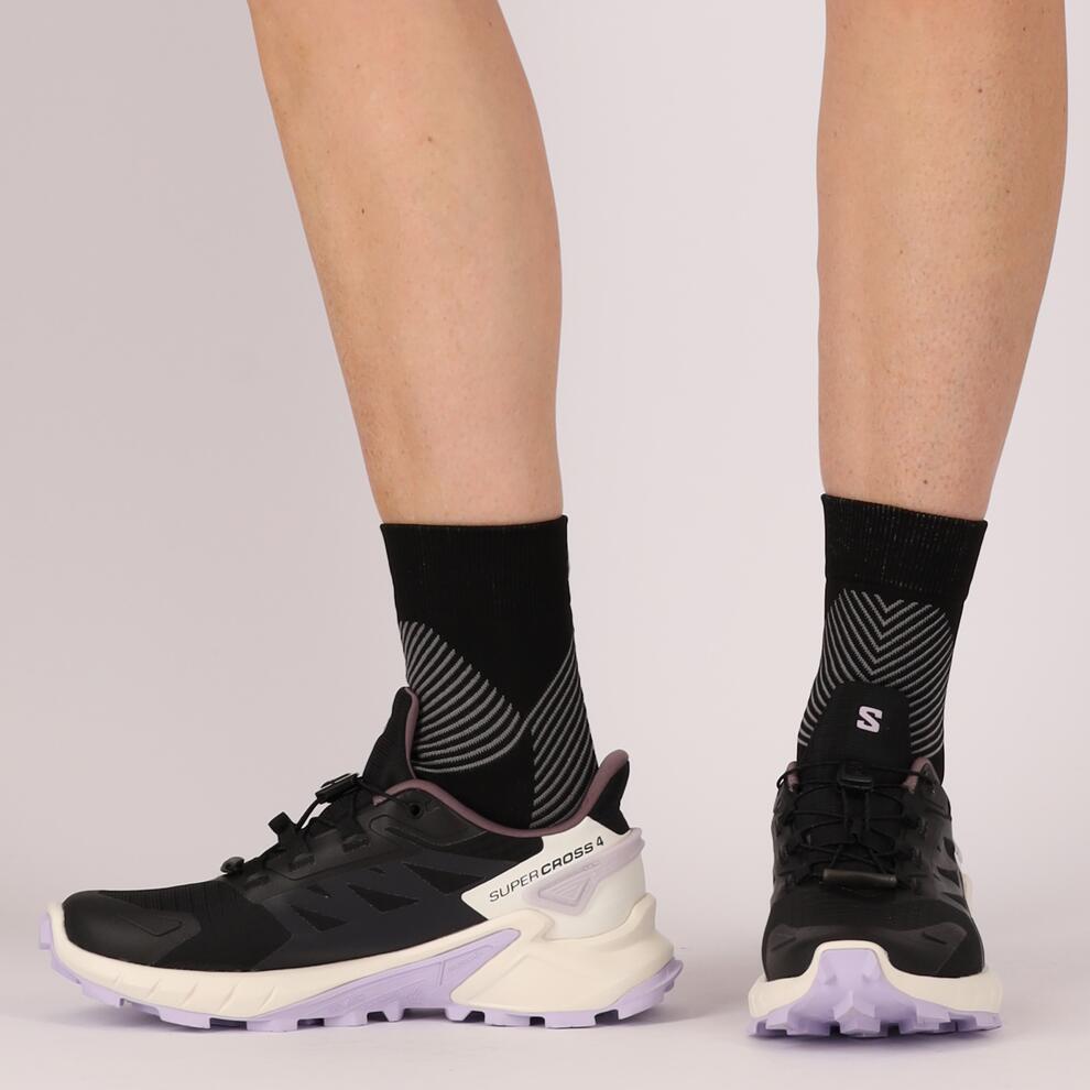 Xtreme – Sport-Kompressions-Viertelsocken – 3er-Pack – Unisex – Multi Schwarz 2/7
