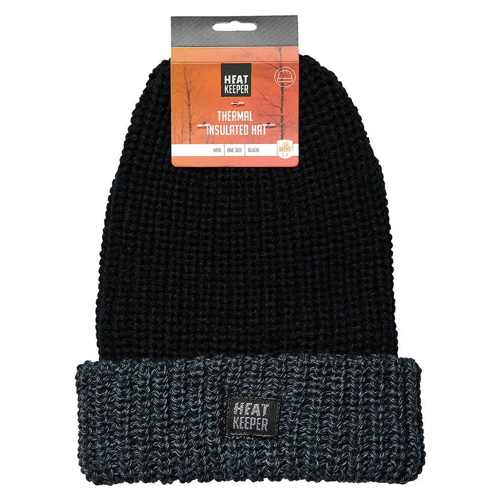 Heatkeeper - Cappello termico da uomo Nero - 4 pezzi 6/7