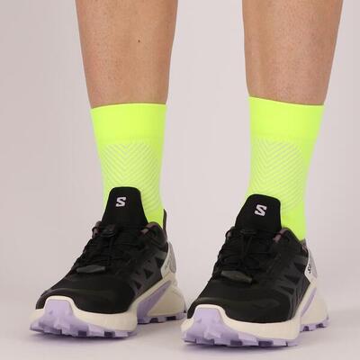Xtreme - sport compressie quarter sokken - 6-pak - unisex - multi geel