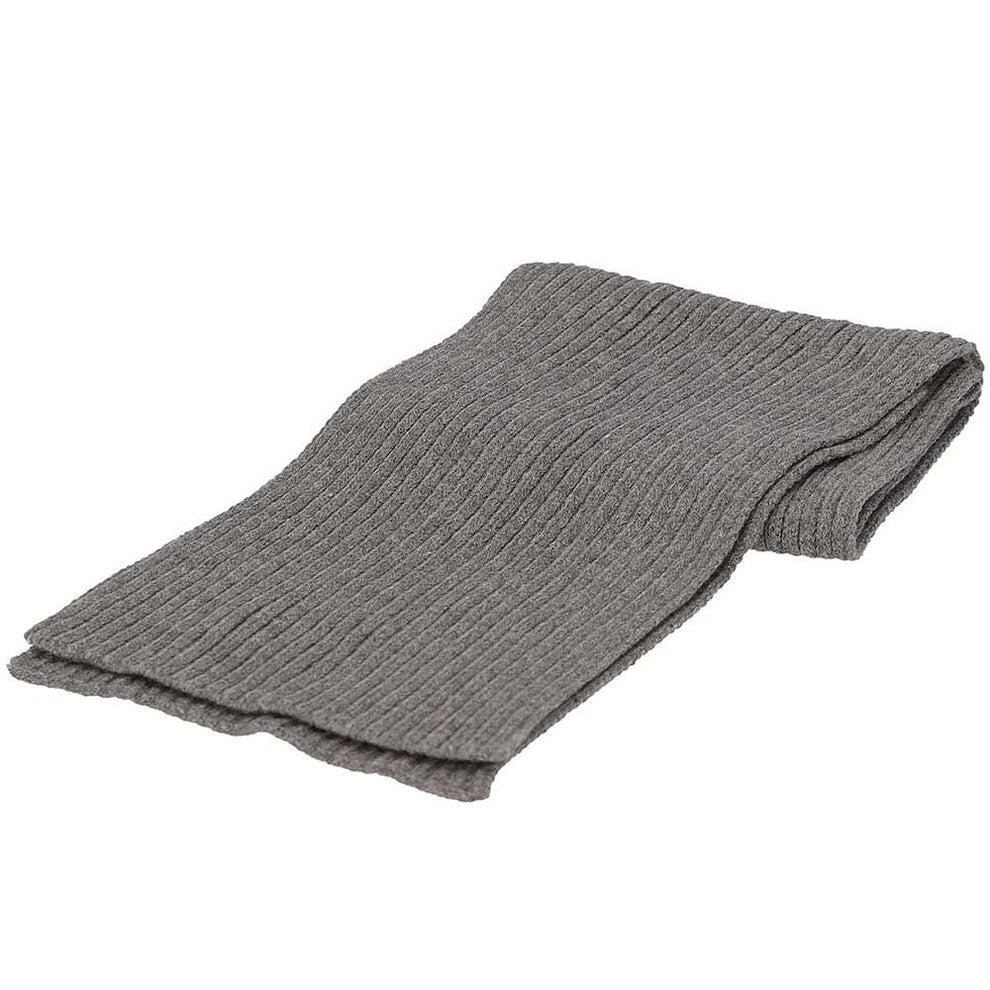 Sciarpa per bambini unisex tinta unita 4/8 anni media grigia 2/3