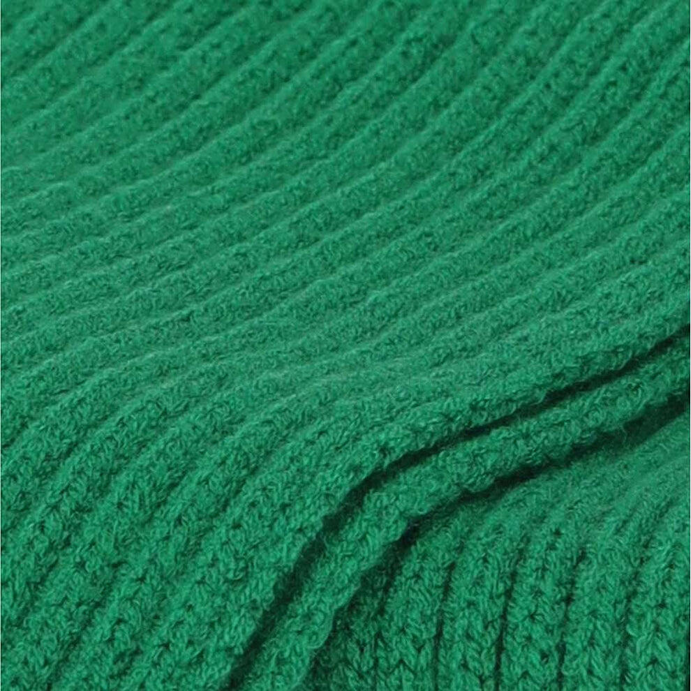 Sciarpa per bambini unisex tinta unita 2/4 anni verde 3/3