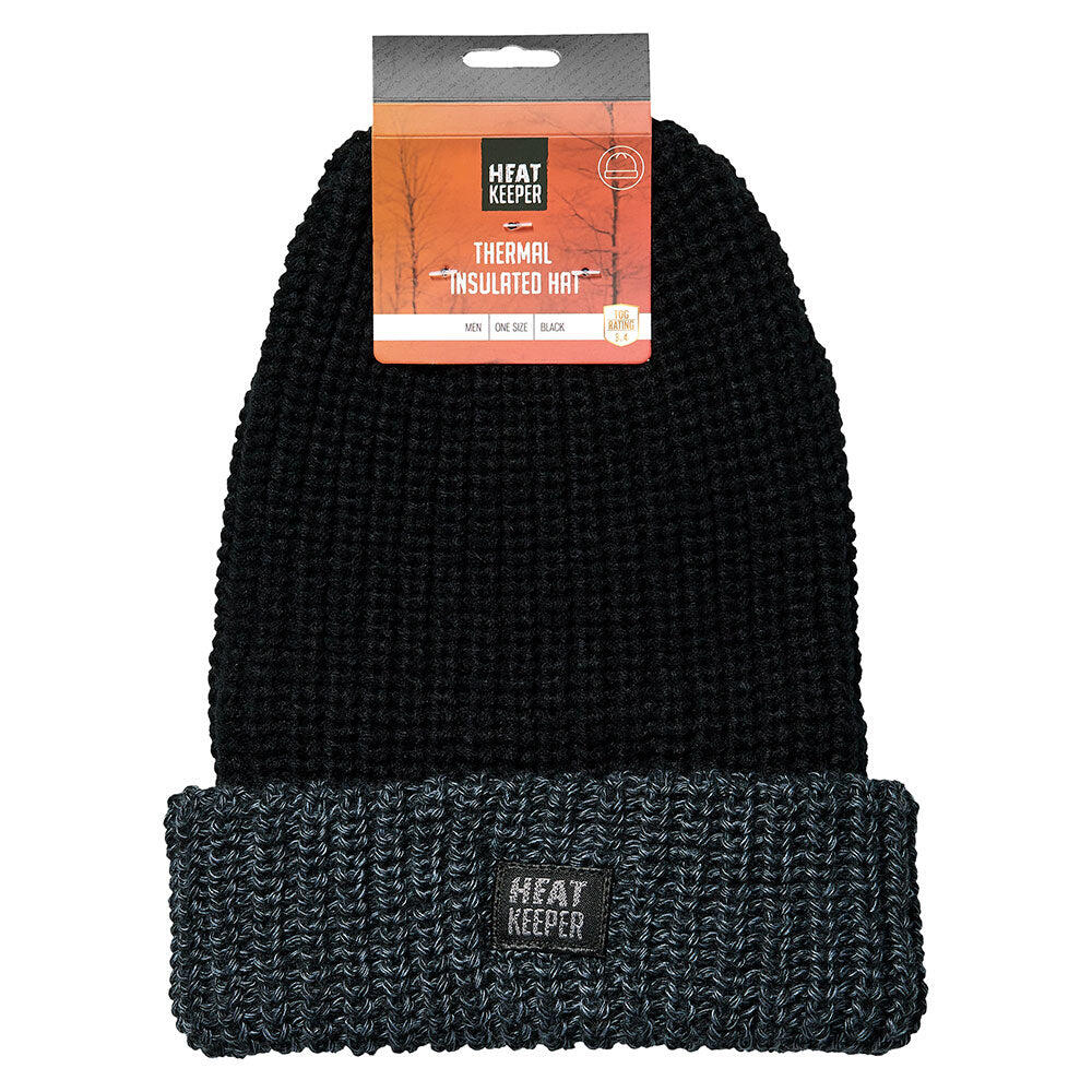 Heatkeeper - Cappello termico da uomo Nero - 4 pezzi 7/7