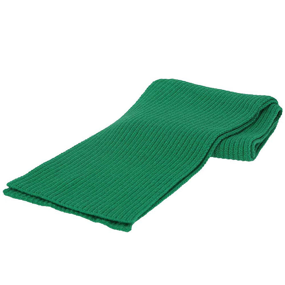 Sciarpa per bambini unisex tinta unita 2/4 anni verde 2/3