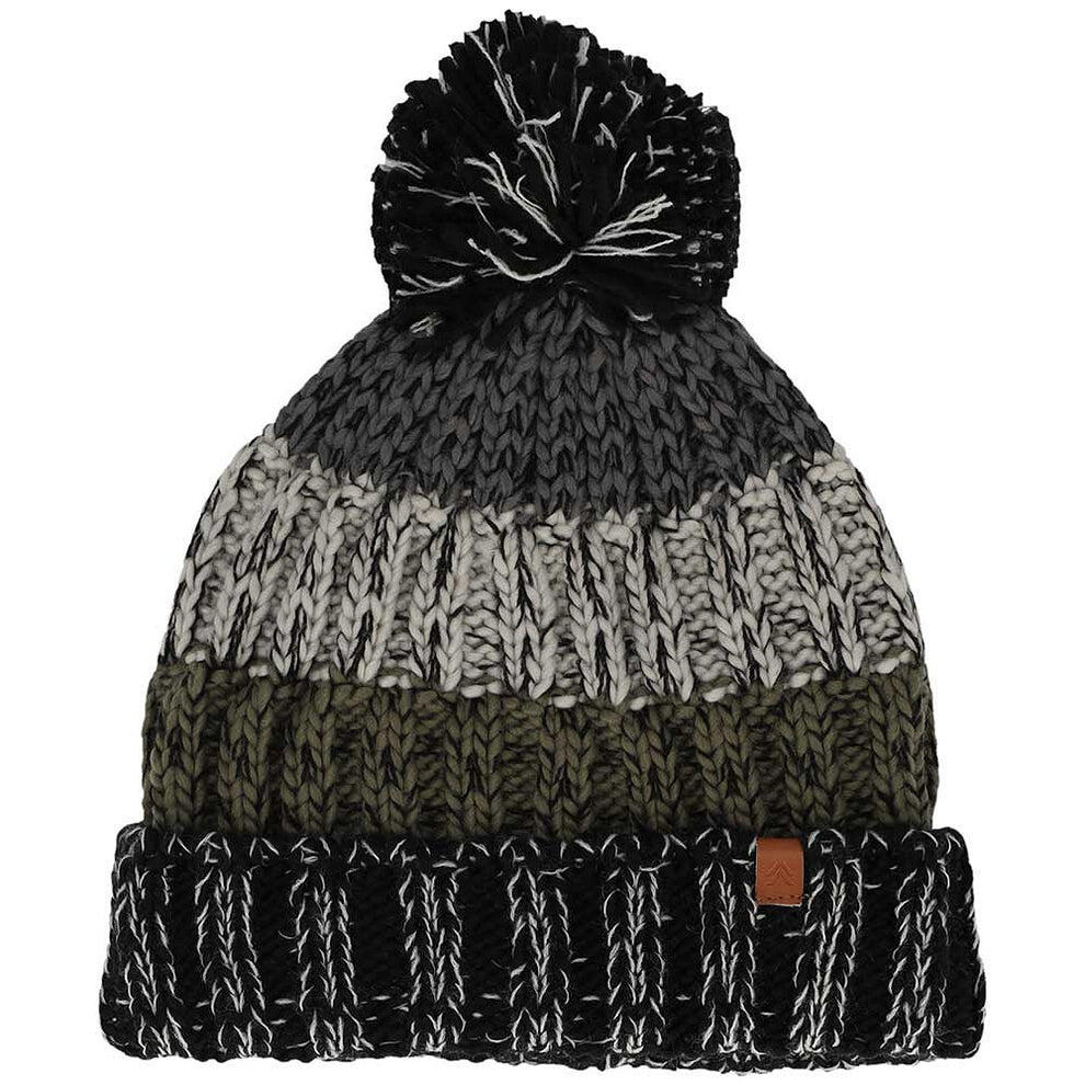 Skimuts heren Fashion Stripes Multi Zwart One Size 2/3