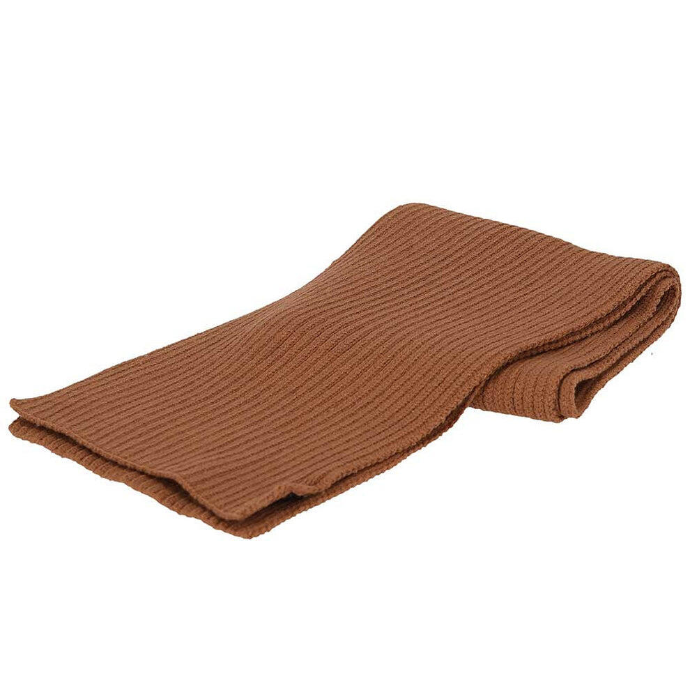 Sjaal kinderen Unisex Effen 2/4 Jaar Camel 2/3