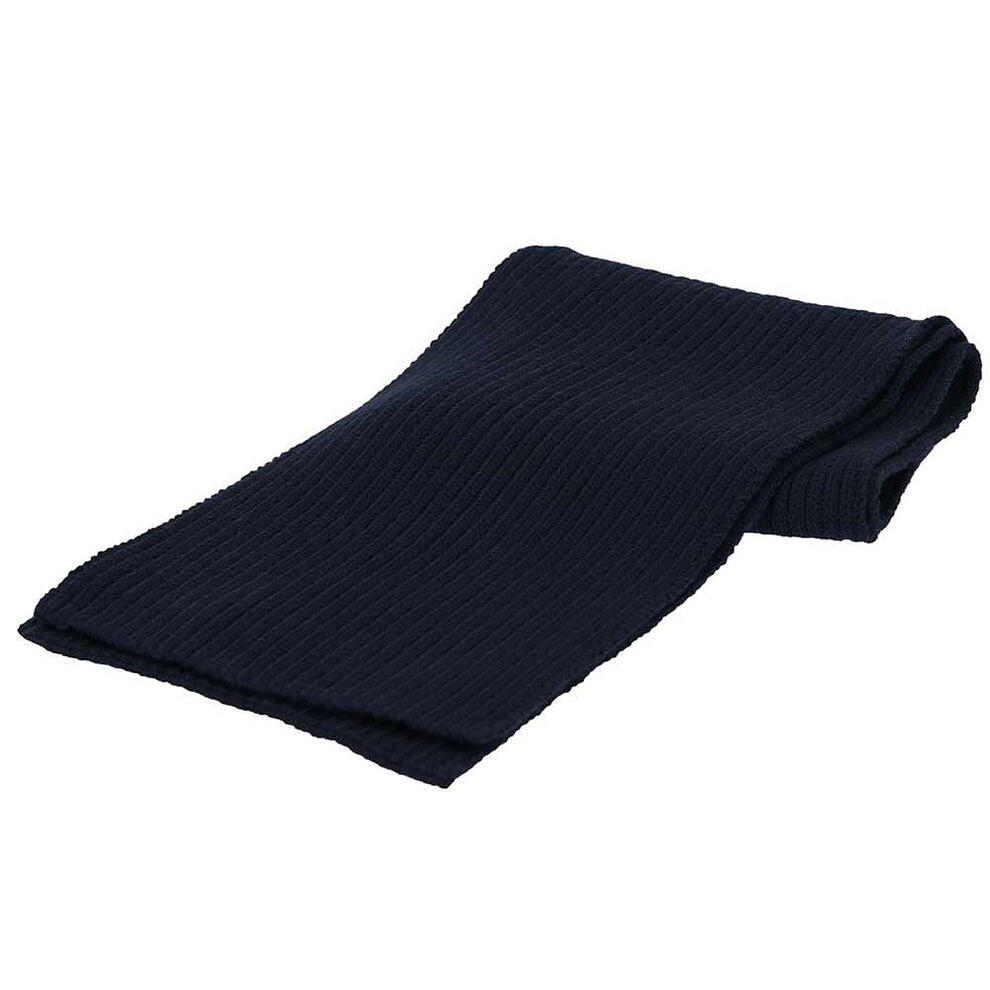 Écharpe enfant unisexe unie bleu marine 4/8 ans 2/3