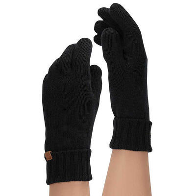 Heatkeeper - handschoenen heren - gebreid - marine blauw